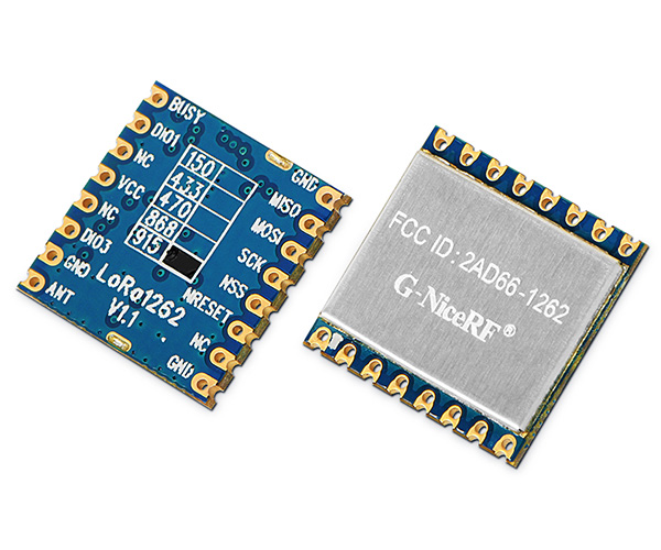 LoRa1262 is a sx1262 LoRa module with ultra-low power consumption launched by NiceRF