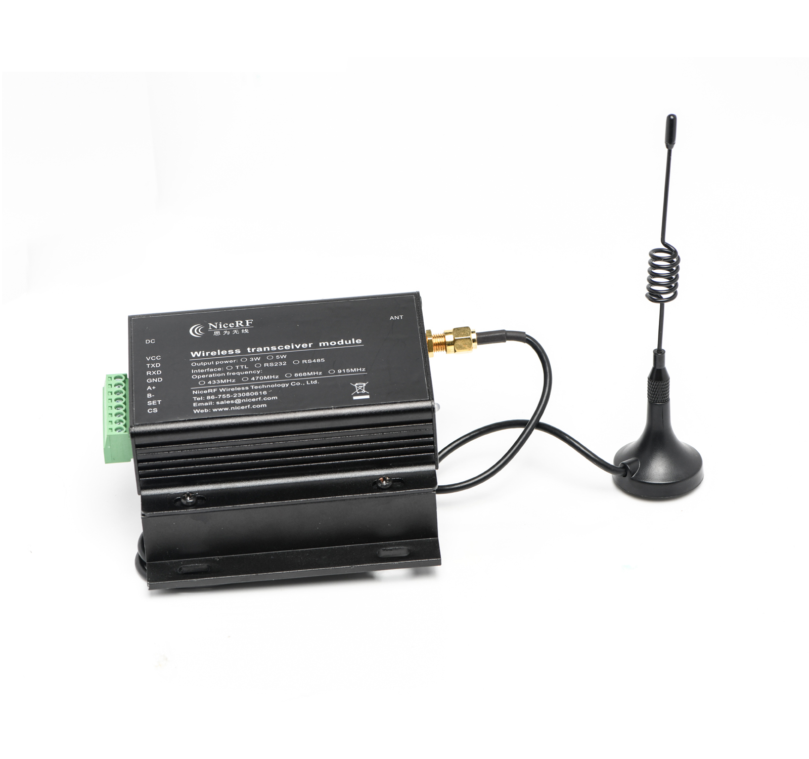 LoRa6500Pro : 5W Wide Voltage & Long Range LoRa RF Modem With Mesh Capability And ESD Protection