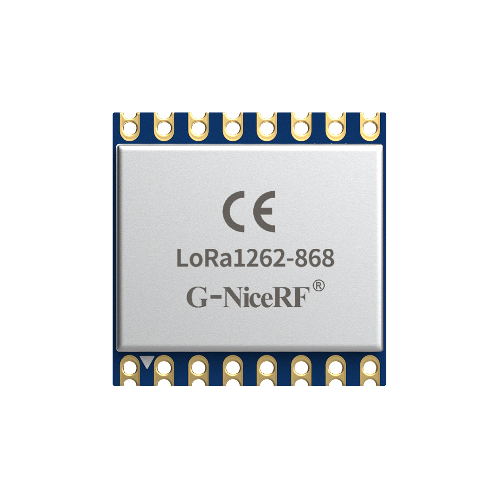 LoRa1262-868 : SX1262 160mW CE-RED Certified 868MHz  LoRa Module With TCXO and ESD Protection