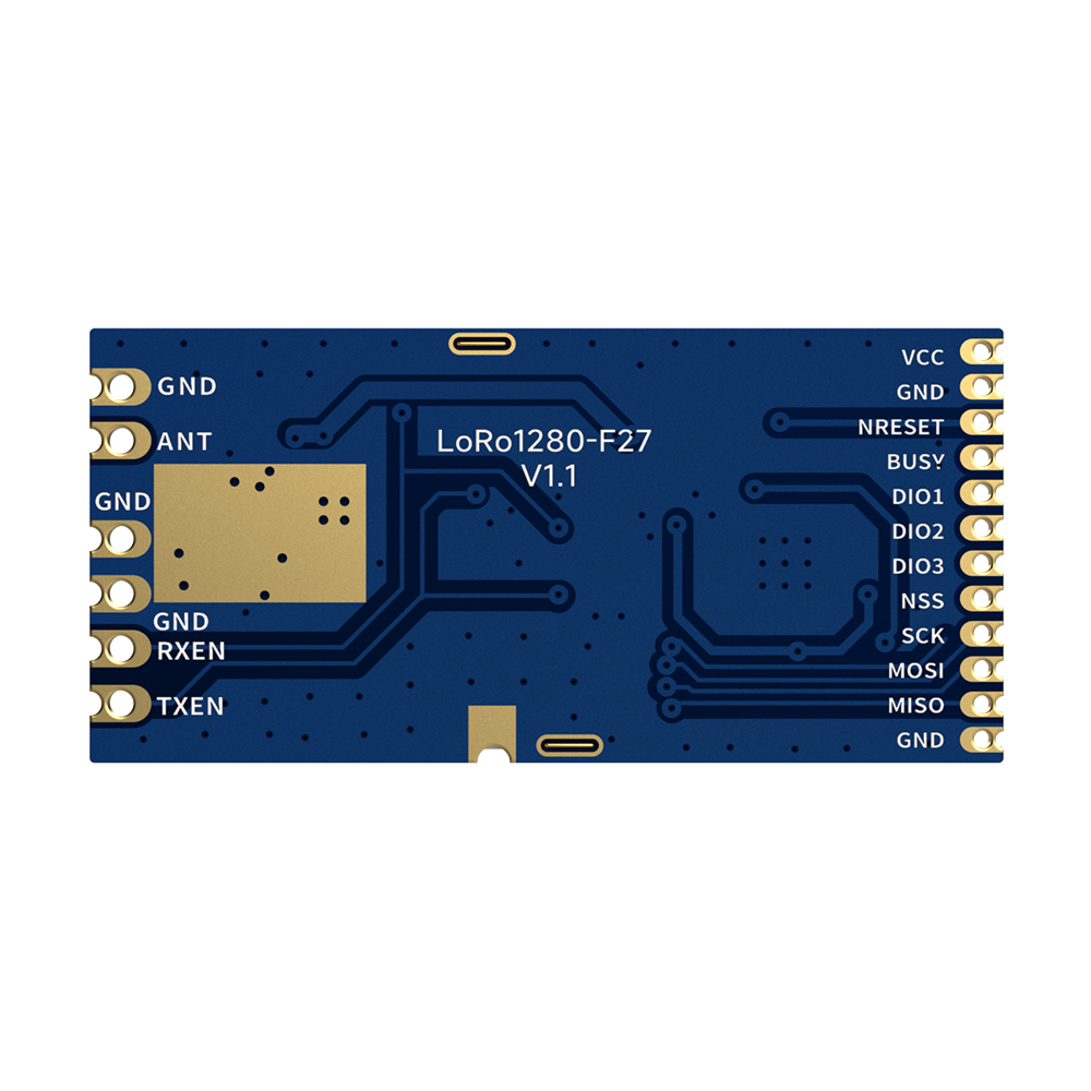 LoRa1280F27-TCXO : SX1280 2.4GHz  Industrial-Grade  RF Module