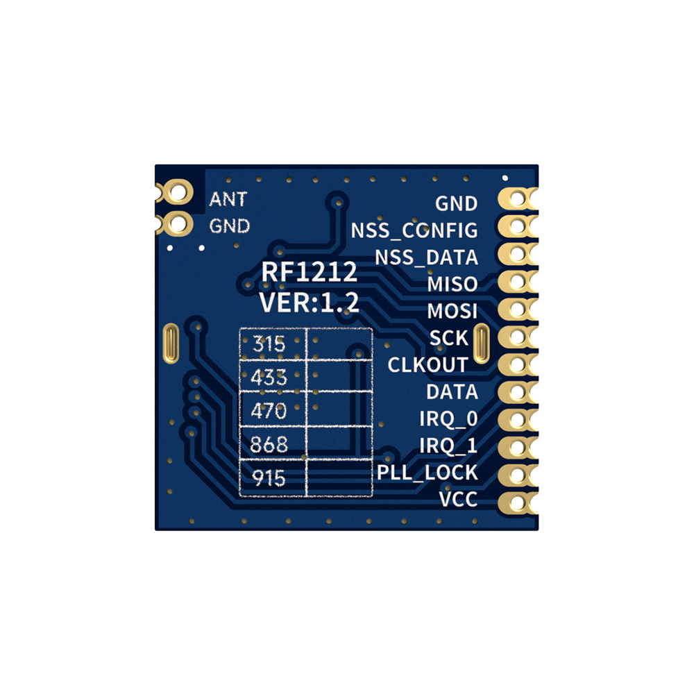 RF1212 : 20mW SX1212-Based FSK Module With Low Power Consumption RX 3mA
