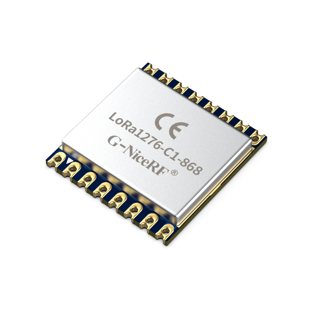 LoRa1276-C1-868 : SX1276 868MHz 100mW CE-RED Certified LoRa Module With ESD Protection