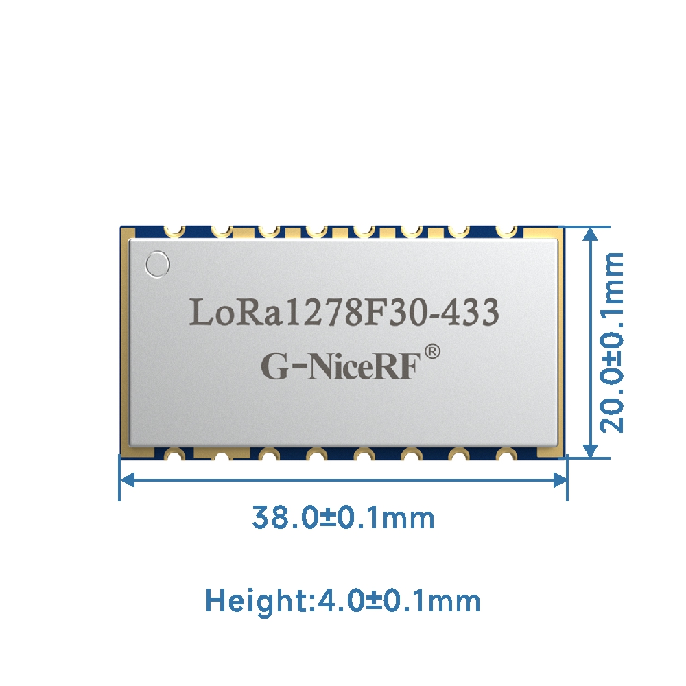 LoRa1278F30 :  SX1278 1W LoRa Wireless Module With  ESD Protection