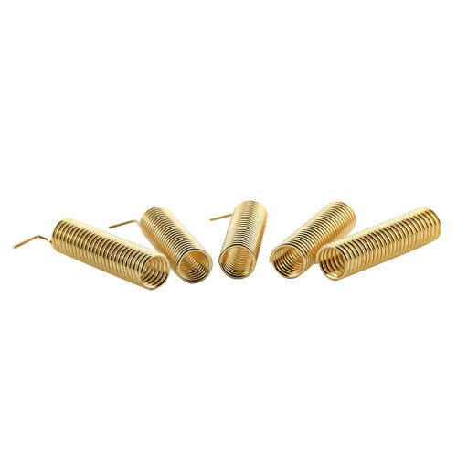 SW433-TH22 : 433MHz Gold Plated Helical Spring Antenna 