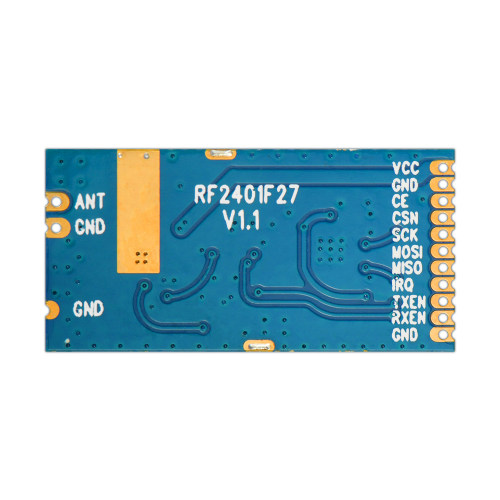 RF2401F27 :  nRF24L01+  2.4GHz 400mW Transmitter And Receiver Module With  Original Nordic  