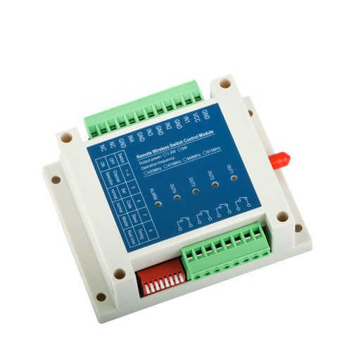 SK109 : 1.5W 4 Channel Wireless Relay Module With Pairing Function And ESD Protection
