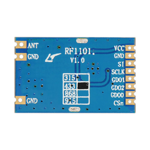 RF1101 : 20mW RF Transceiver Module Using Ti CC1101 