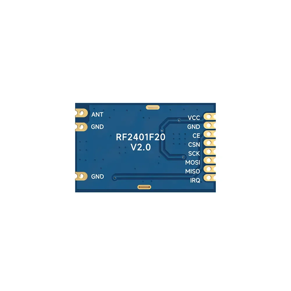 RF2401F20 : nRF24L01+  2.4GHz  CE-RED & FCC ID & IC ID & TELEC Certified Original Nordic RF Module