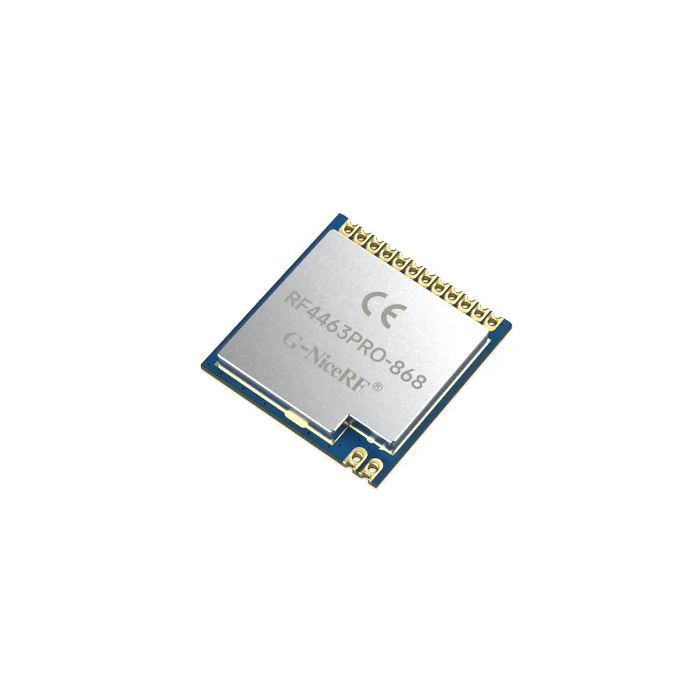 RF4463PRO-868 : Si4463 CE-RED Certified 100mW 868MHz RF Module With 10PPM Crystal