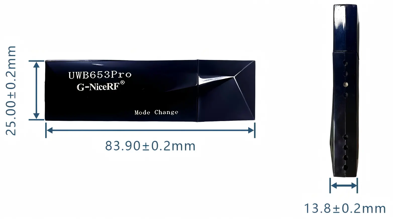 UWB653Pro USB UWB module overview and appearance UWB653Pro USB UWB module overview and appearance