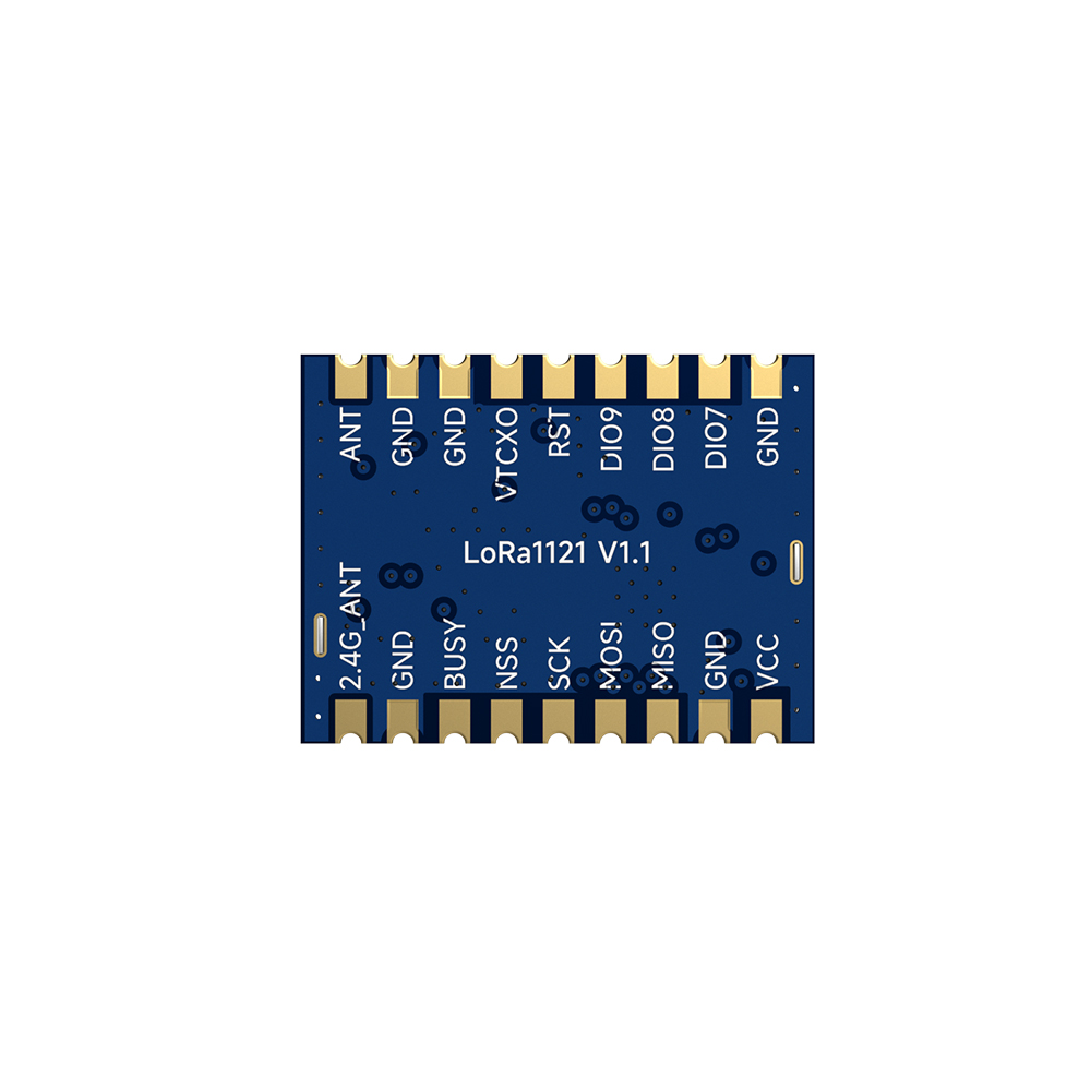 LoRa1121:sub-GHz and 2.4GHz dual-band communication module