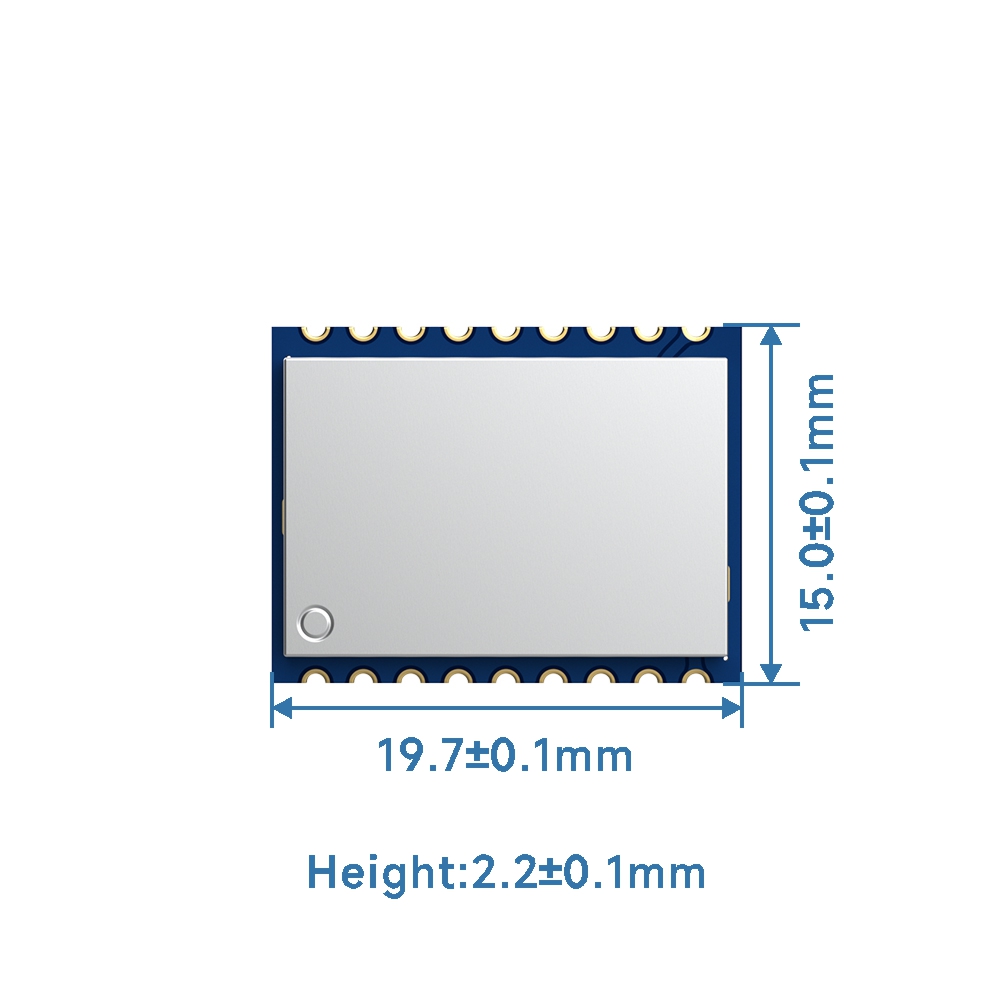 LoRa1121:sub-GHz and 2.4GHz dual-band communication module