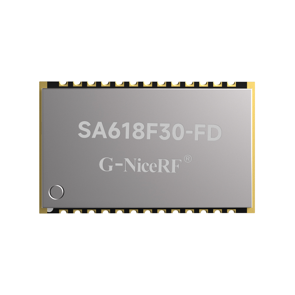 SA618F30-FD full-duplex wireless data transmission module supports 8-way concurrent transmission 