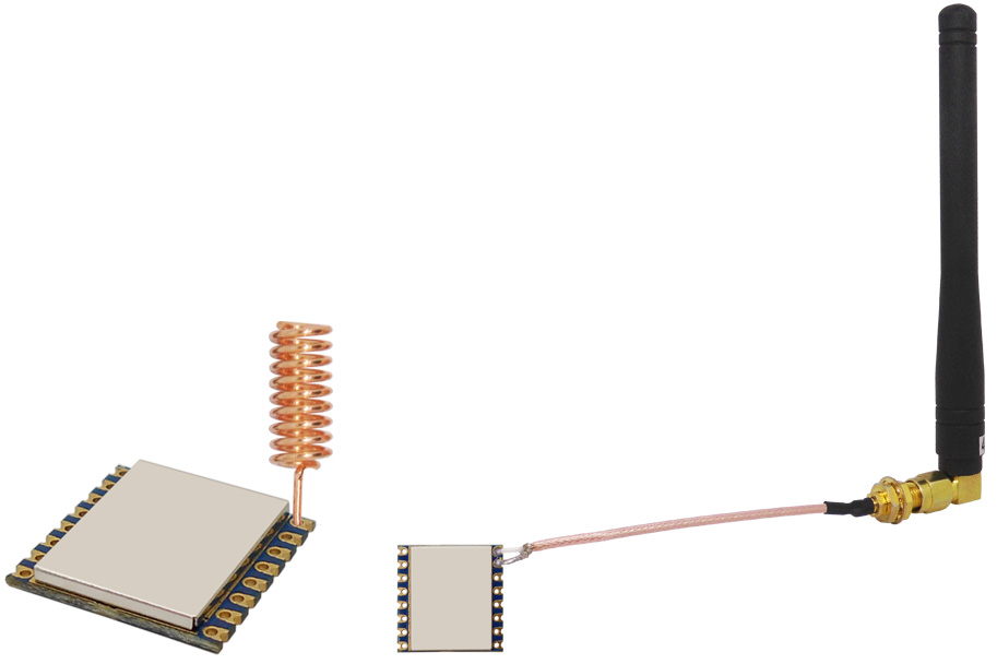 Attention! Wireless modules not connected to the antenna not only affect the transmission distance