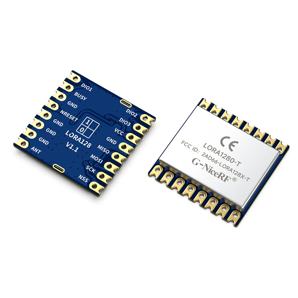 LoRa1280-TCXO : FCC ID&CE-RED Certification SX1280 2.4GHz Certified Module Supports Ranging