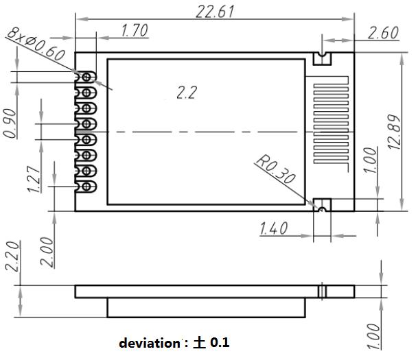 MECHANICAL DIMENSIONS