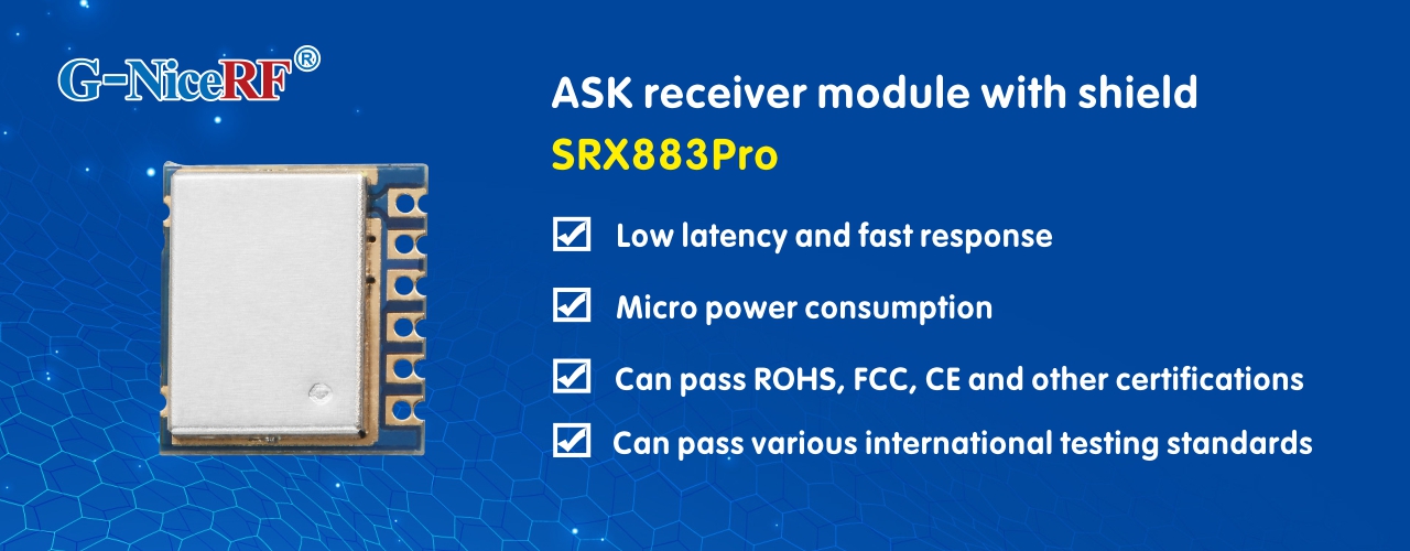 ASK receiver module SRX883Pro