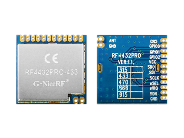What are the uses of the 433MHz wireless transceiver module