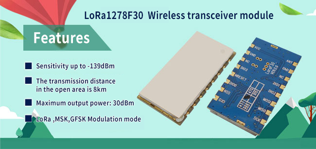 wireless transceiver module LoRa1278F30