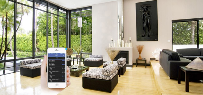 Application of wireless module in smart home