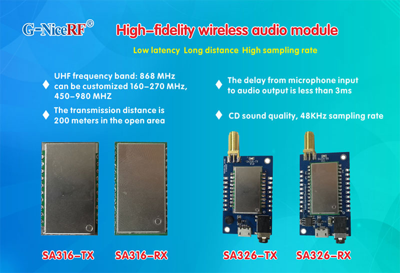 wireless audio module SA316 SA326