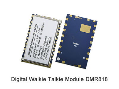 Digital walkie talkie module DMR818