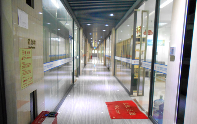 Entrance Corridor of NiceRF Company