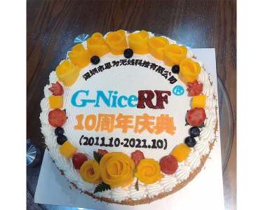 Congratulations on the tenth anniversary of the establishment of NiceRF! ! !