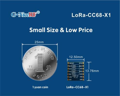 Small Size & Low Price:New LLCC68 LoRa Wireless Module LoRa-CC68-X1
