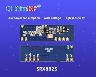 Micropower superheterodyne receiver module SRX882S is newly launched