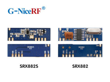 Difference Between Superheterodyne Receiver Module SRX882S and SRX882