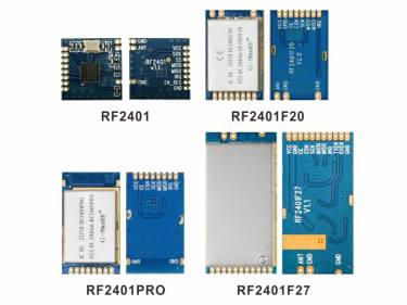 2.4 GHz RF Module RF2401 Series Modules: How to Distinguish?