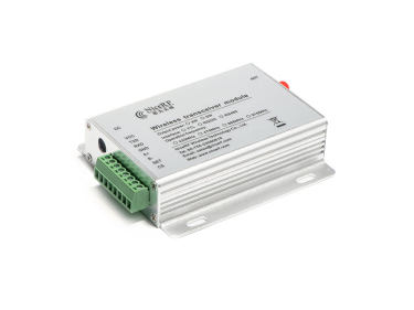 How does the wireless module increase the transmitter power