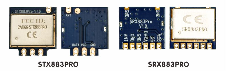 ASK transmitter and receiver STX883Pro/SRX883Pro