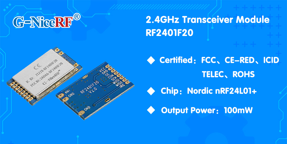 2.4 GHz RF Module RF2401F20