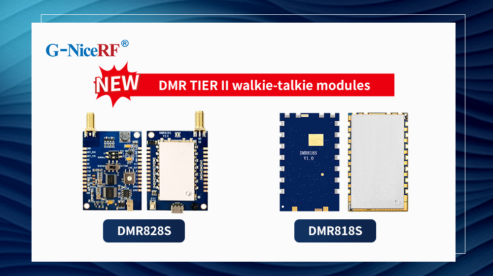 DMR Walkie Talkie Modules DMR818S, DMR828S