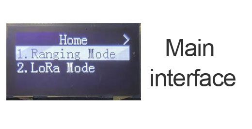 Main interface