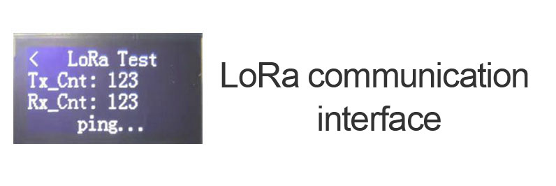 LoRa communication interface
