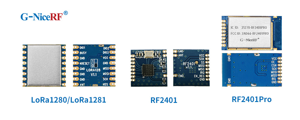 2.4 GHz transmitter and receiver module