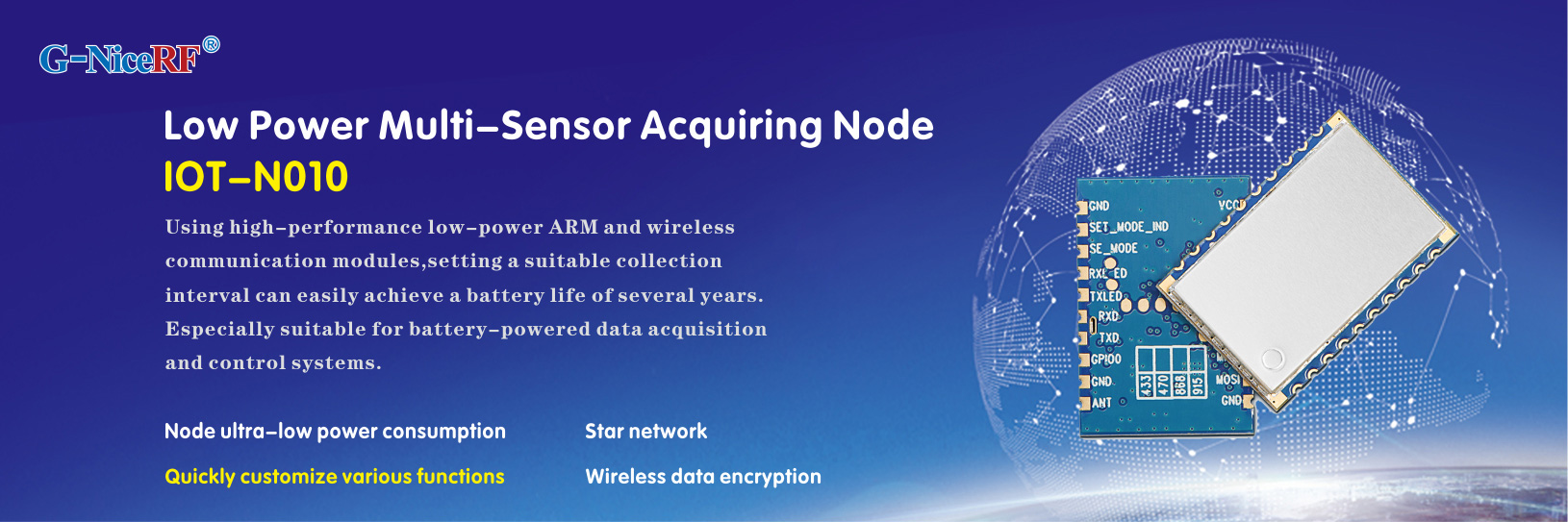 Sensor Monitoring Node IOT-N010
