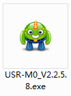 Open the software USR-M0_V2.2.5.8.exe