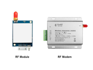 How to choose the interface of the rf module