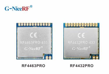 Difference between RF module RF4463Pro and RF4432Pro