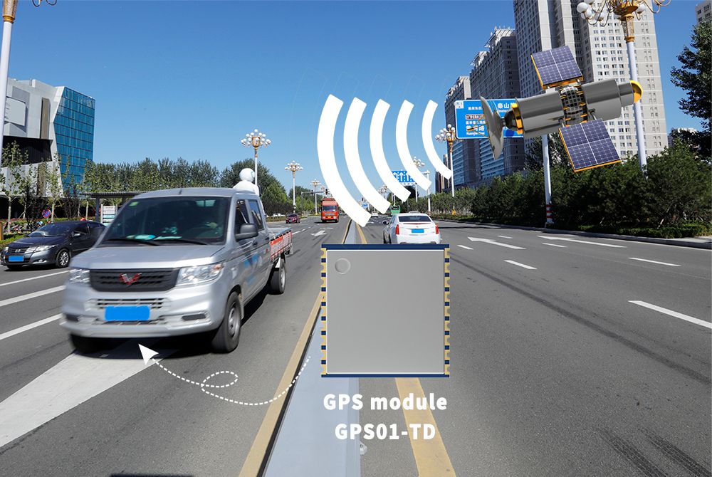 GPS module GPS01-TD is applied to vehicle navigator