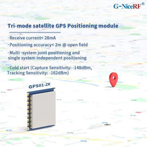 New: Low current, high sensitivity, high accuracy Tri-mode satellite Mini GPS module GPS01-ZK