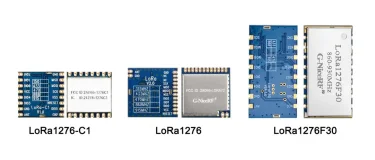 What are the LoRa modules that NiceRF adopts the SX1276 chip?