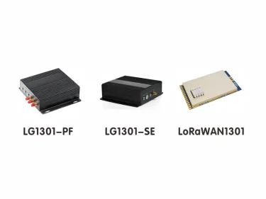 The differences between LG1301-SE, LG1301-PF, and LoRaWAN1301, three LoRaWAN gateways, are as follows: