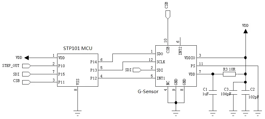 STP101 Typical Application Circuit STP101 Typical Application Circuit