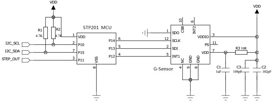 STP201 Typical Application Circuit STP201 Typical Application Circuit